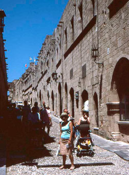 Rhodes rue des chevaliers